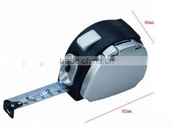 8 digital measuring tape calculator with LED light and memo for promotional gift