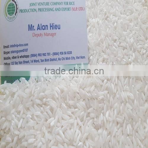 VIETNAM 5% BROKEN LONG GRAIN RICE WITH AAA GRADE QUALITY