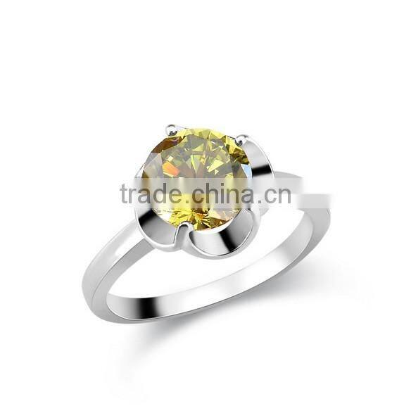 2014 Fashionable Elegant Shaped Engagement RIng Spiral Finger