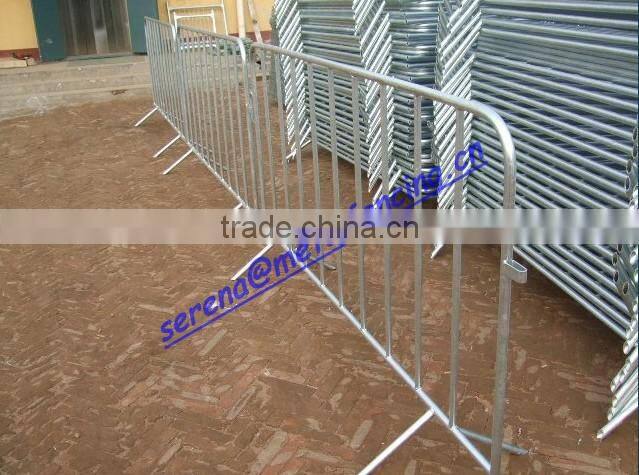 hot galvanized portable crowd control fence (China Factory)