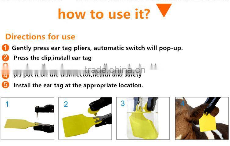 Laser Cow Ear Tag Plastic Ear Tags For Cattle