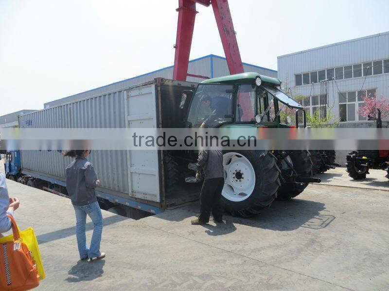 QLN farm Chinese 4 wheel agricultural machinery multifunction mini tractor