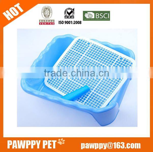male dog toilet with sieve tray and pole