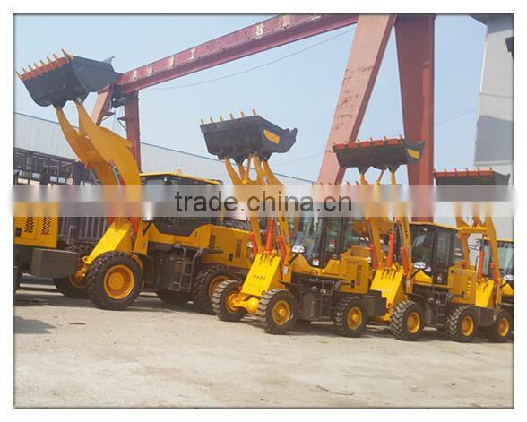 China new condition 3.0T small front end loader with deutz engine and big tire