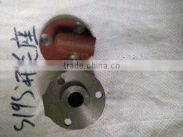 Tractor engine oil tank iron switch base
