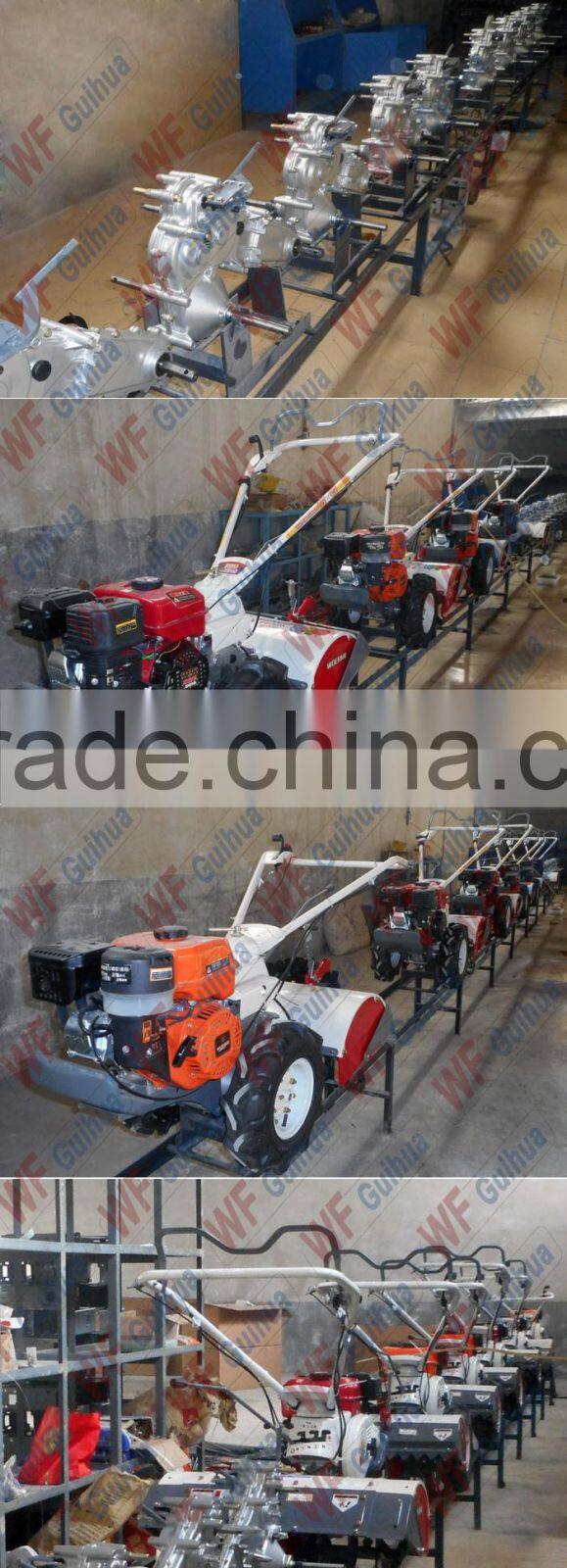 factory sales gasoline engine electric power tiller