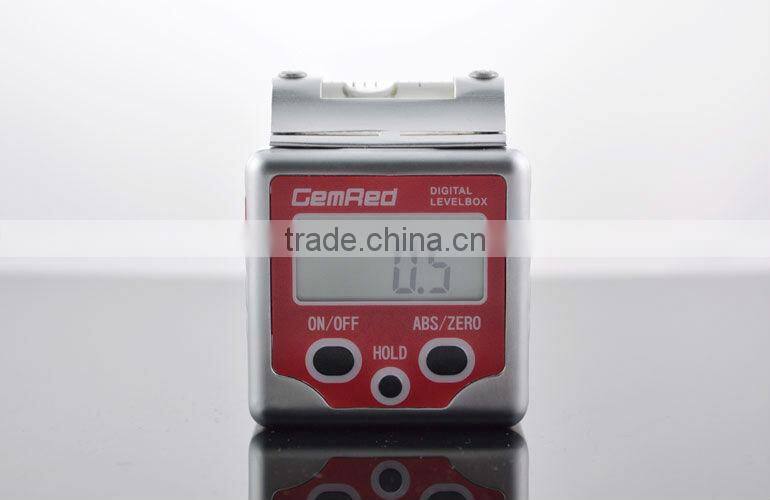 high accuracy with Spirit Level digital bevel protractor