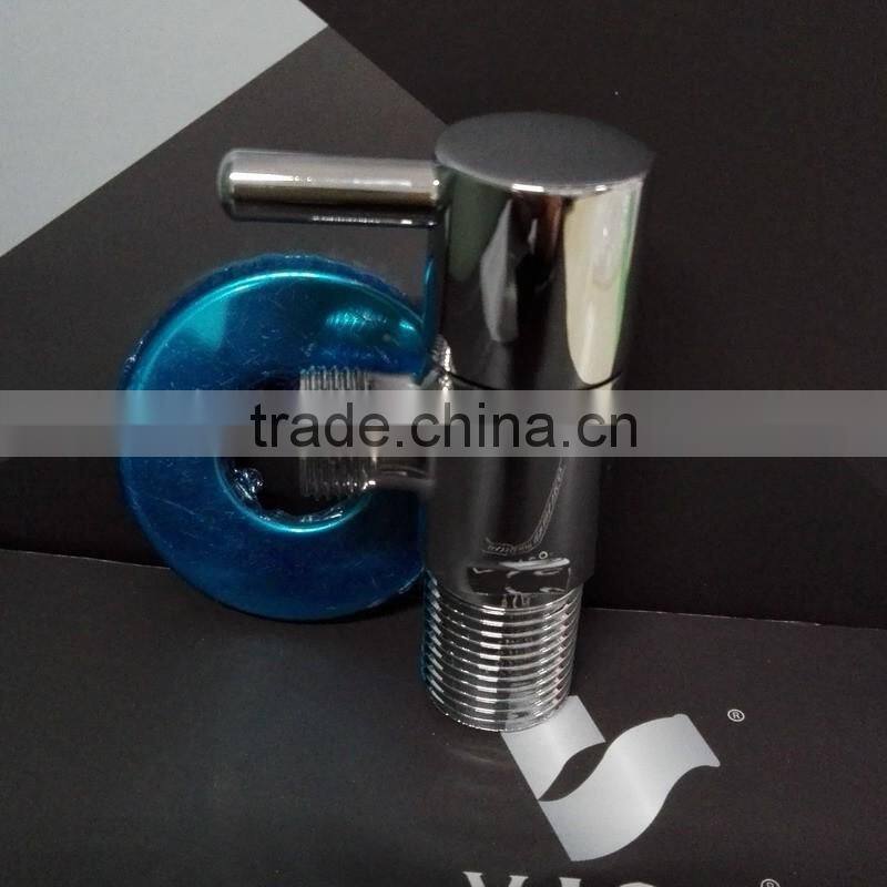 90 Degree Safety Manual Toilet Brass Angle Stop Valve