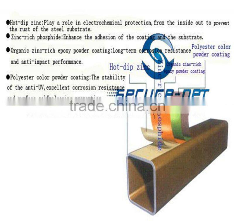 safety super econo steel palisade fence china supplier