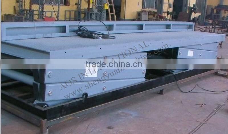 Good Quality Hydraulic Stationary Scissor Cargo Platform