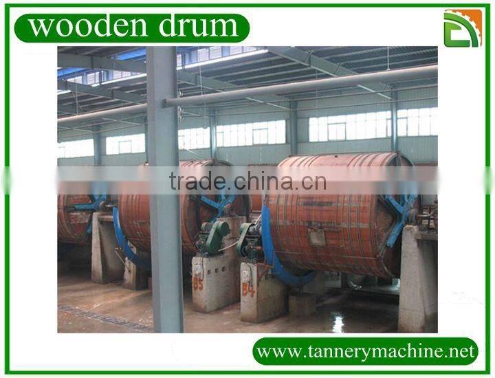 animal skin drum for taning liming retanning and dyeing