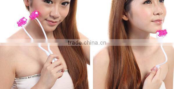 Facial Face Up Roller Massager for Slimming Remove Chin Neck 2 in 1 Beauty Tools