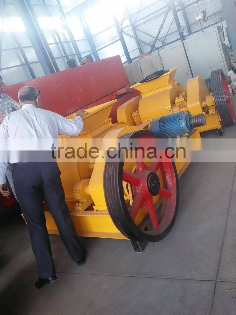 Tooth roll crusher for clay