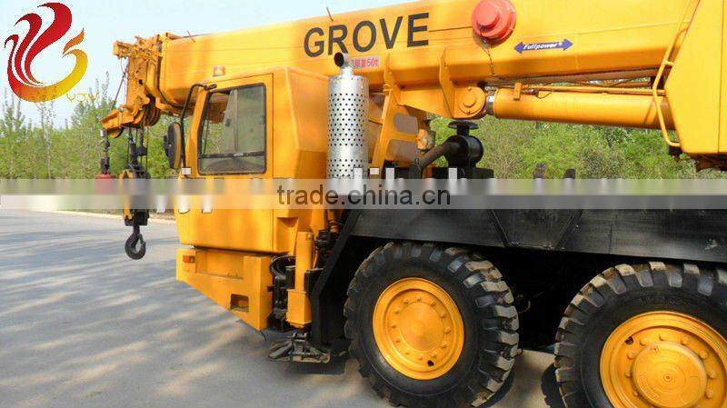 Used crane GROVE 50T to work at a good price