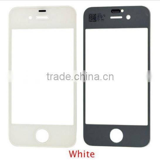 high quality For iphone 4 lcd front cover, for iphone4/4s front glass