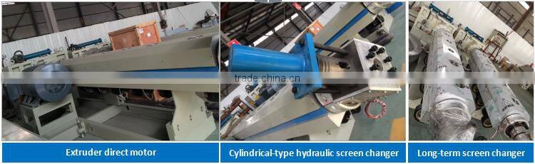 200 microns 3 layer ldpe agricultural plastic blown film machine
