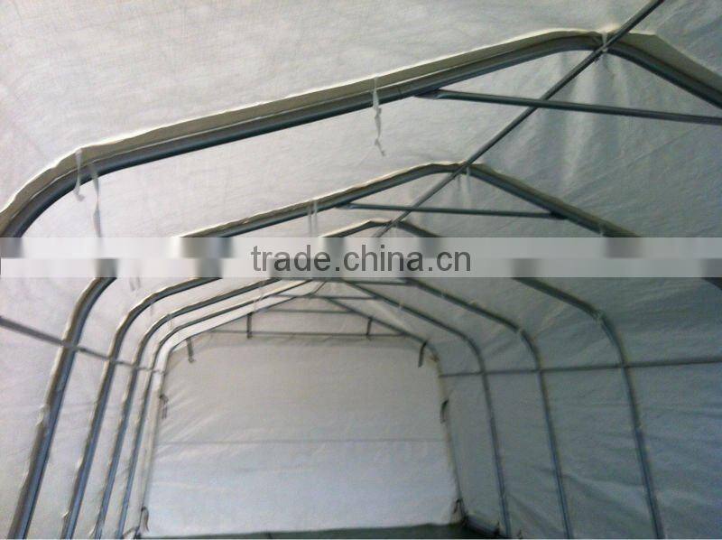 11'x20' steel structure PE car parking shelter