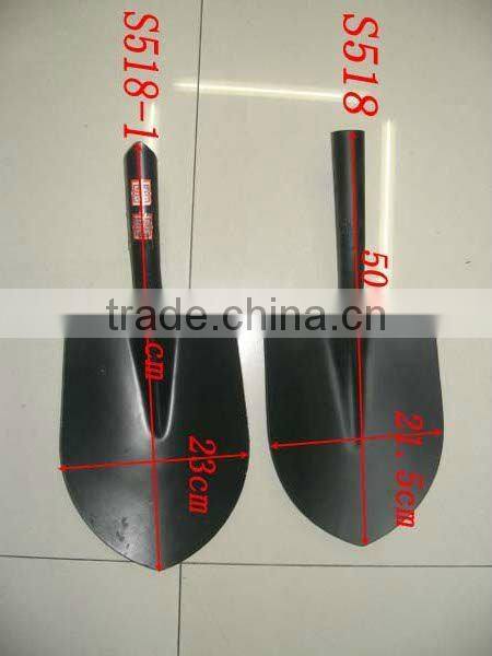 shovel and spade head