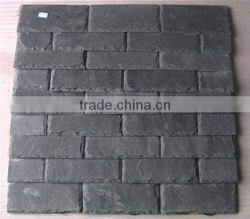 chinese black chop slate slab