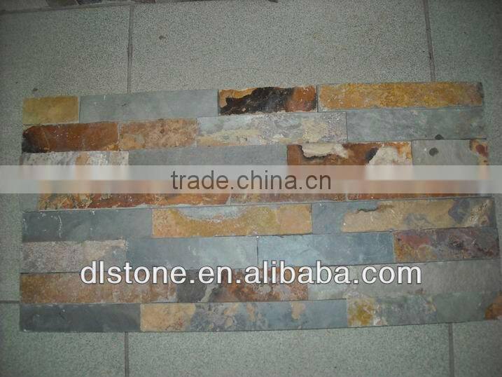 Rusty Slate Culture Stone Wall Cladding for Decoration 60*15 Low Price
