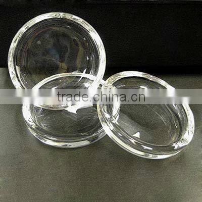 man made crystal round coasters