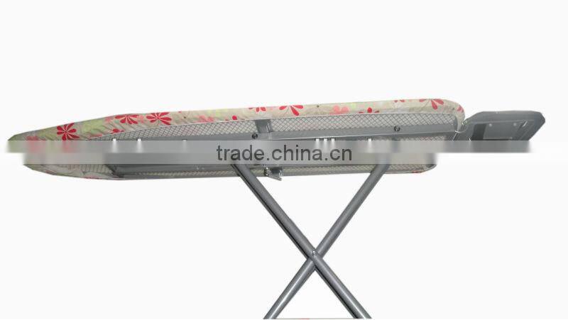 wheels ironing boards with plastic iron rest