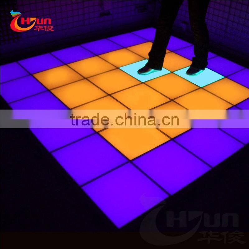 2016 newest fashinon design disco portable dance floor led