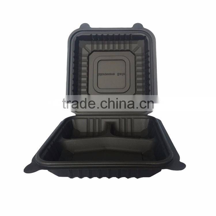 Biodegradable corn starch food container