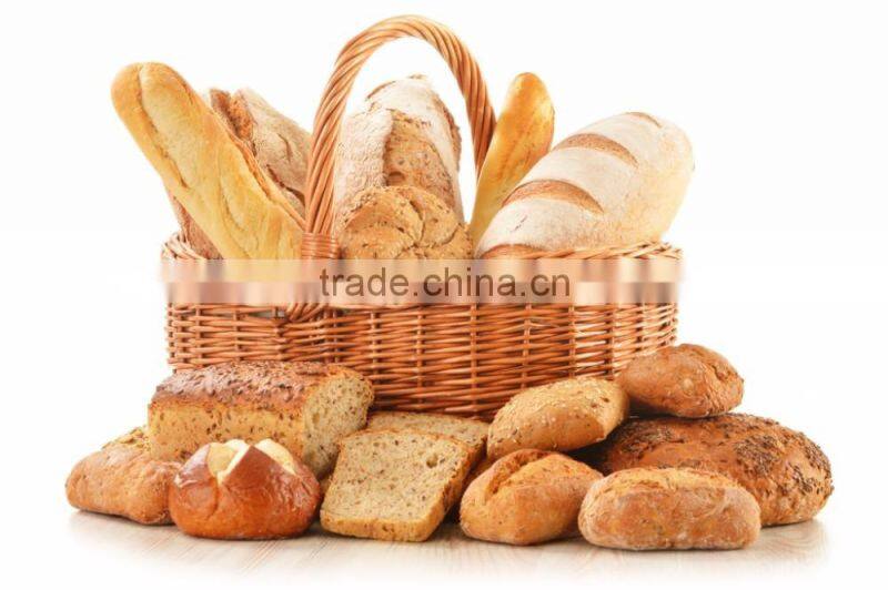 wholesale willow wicker oval basket, wicker basket for bread and rolls