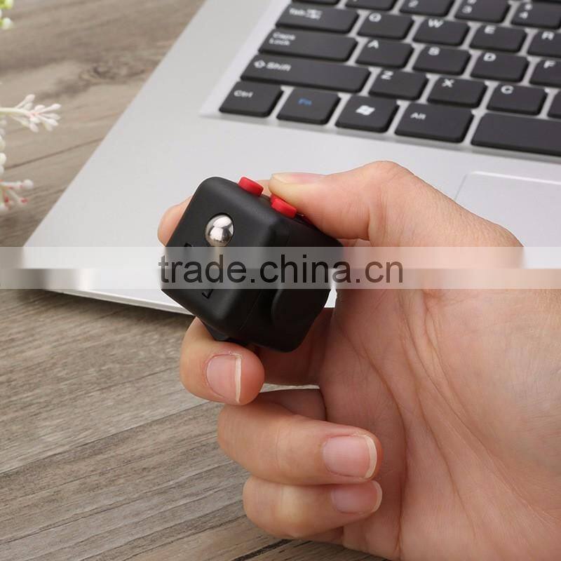 High quality desk toy Fidget 6-Sided Desk Toy Cube Arrival Brilliantly useless adult desk toy fidget