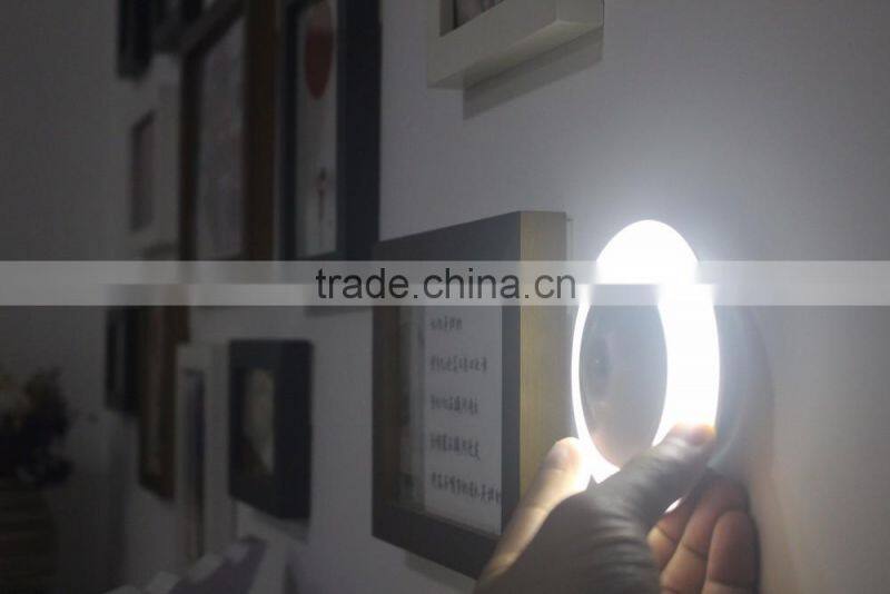 Cool Creative Rotating UFO Night Light, USB LED Motion Sensor Decorative Room Floor Night