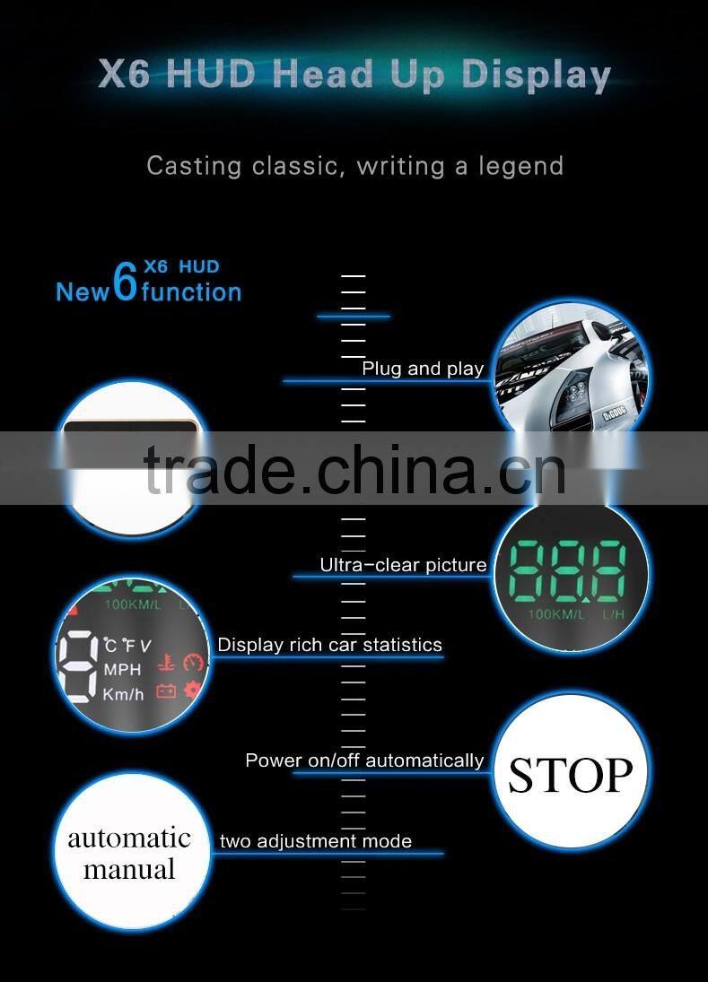 New design car navigation system gps s7 car hud