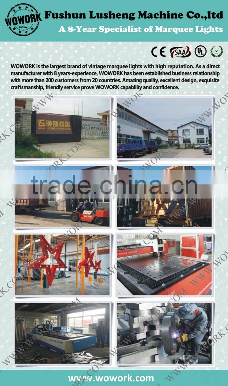 Large led letter Light Box