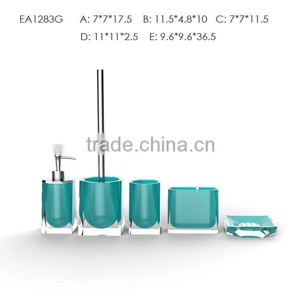 classic polystone bathroom set/bathroom accessory set