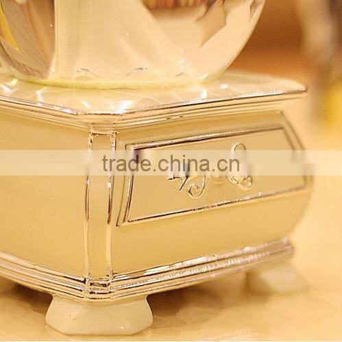 2016 souvenir gift use love wedding music couple snow globe