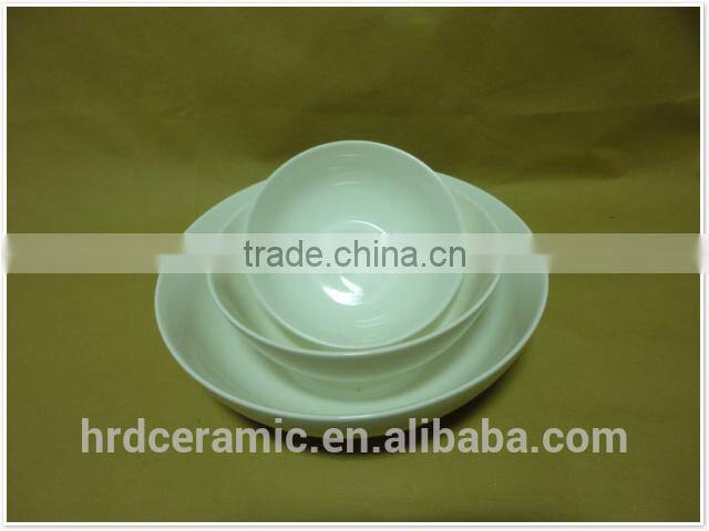 unique personalized white custom porcelain ceramic bowl