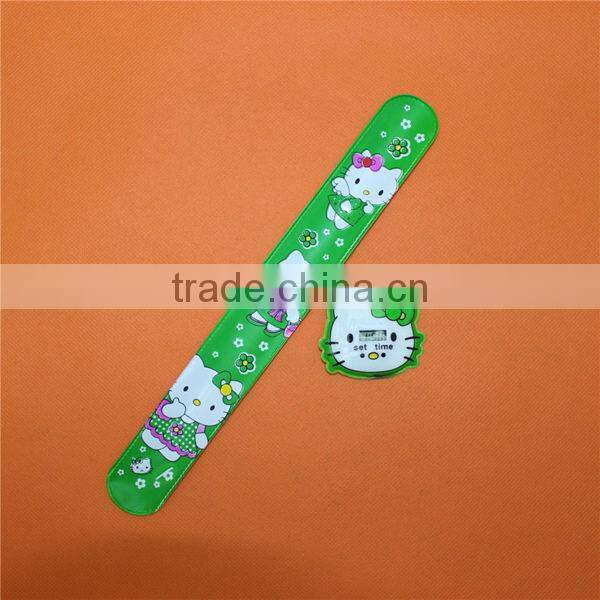 Wholesale Kids Slap Digital Watch/Slap On Watch