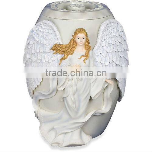 Exquisite Angel funeral caskets and urns
