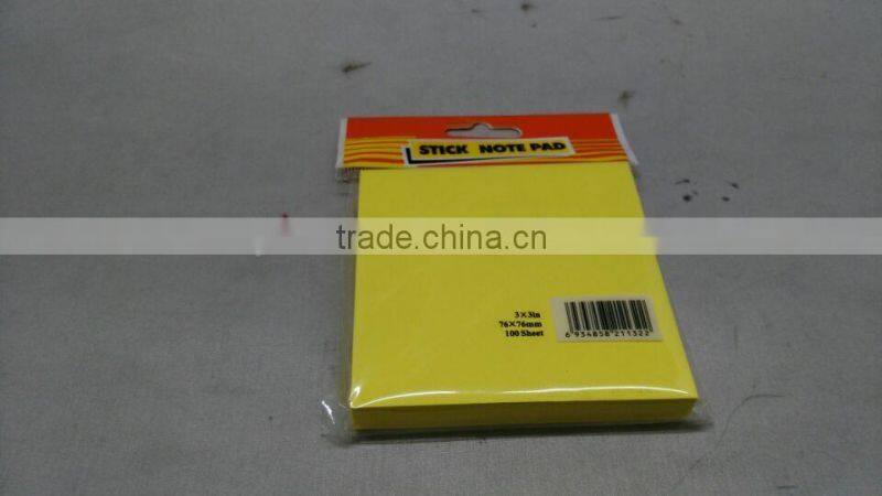 20pcs one color 80pcs PET stick note pad