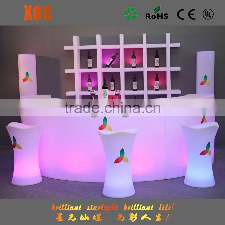 Hot selling led luminous bar for wedding/event/gatherings /rental