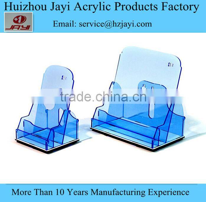 Chinese supplier acrylic stationary rack and pen holder clipboard