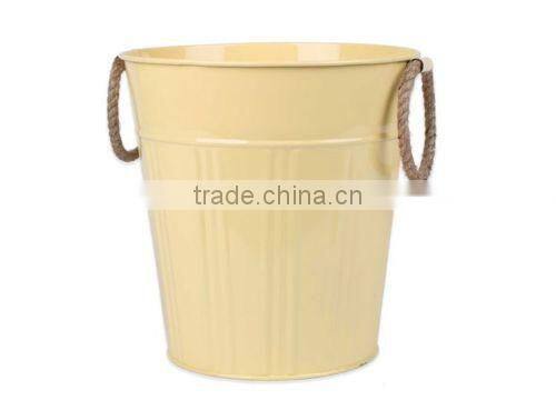 New Asbury Metal Wastebasket in colorful , Metal Trash Can, Garbage Steel Waste Bin