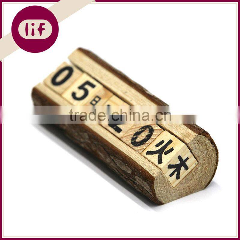 Creative Manual Wooden Calendar, Deco Manual Wooden Calendar, Decorative Wooden Calendar