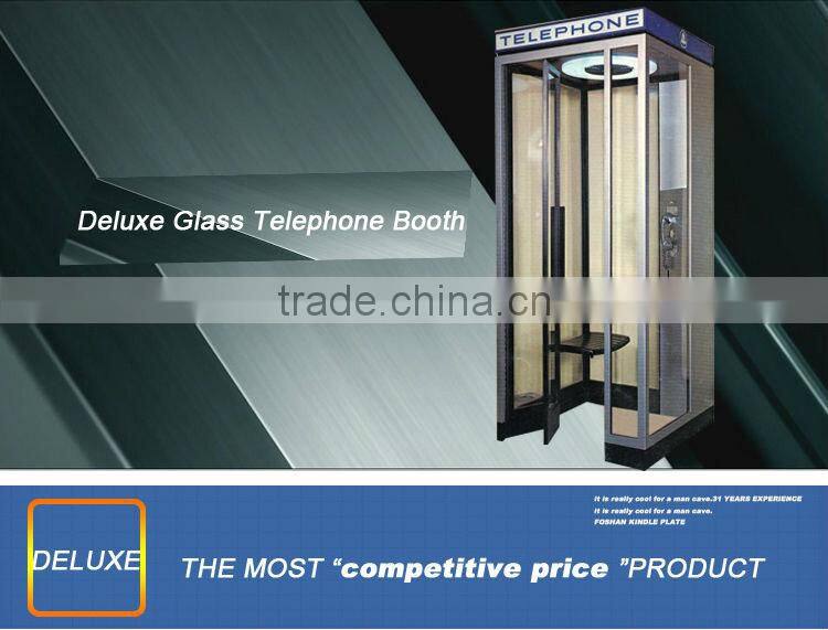 Free standing waterproof public london phone booth stand for sale