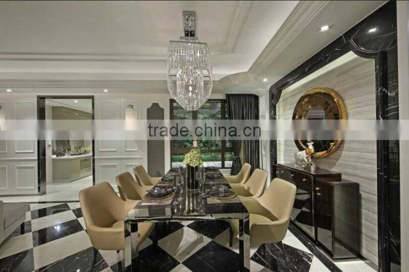 Stainless Steel Bathroom Round Shape Wall Mounted Mirror