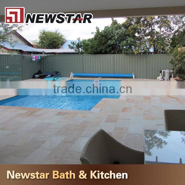 Newstar honed cheap sandstone outdoor tiles