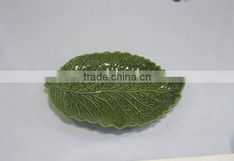popular areca leaf ceramic plates