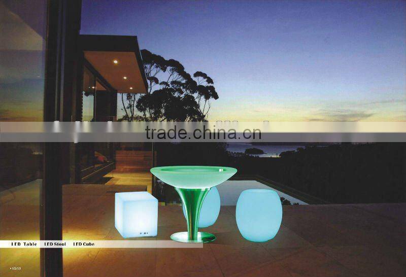 rechargeable outdoor colorful LED lamp KDP-ES006