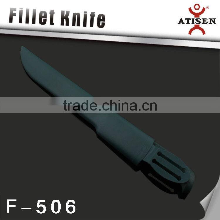 High quality Fishing tackle ! camping fillet Knife,stainless steel fishing knife F-506