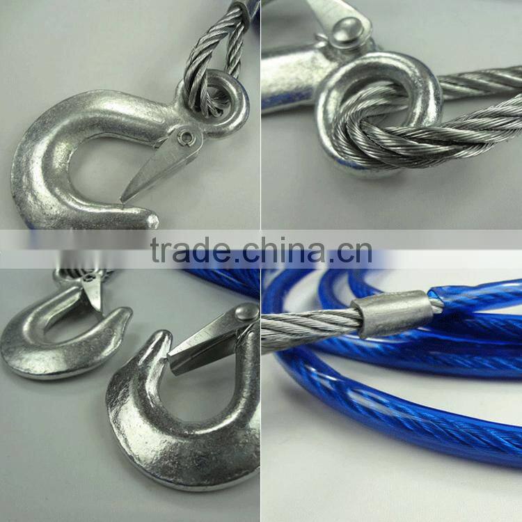 3.6m 2T 3T 4T strong steel towing rope